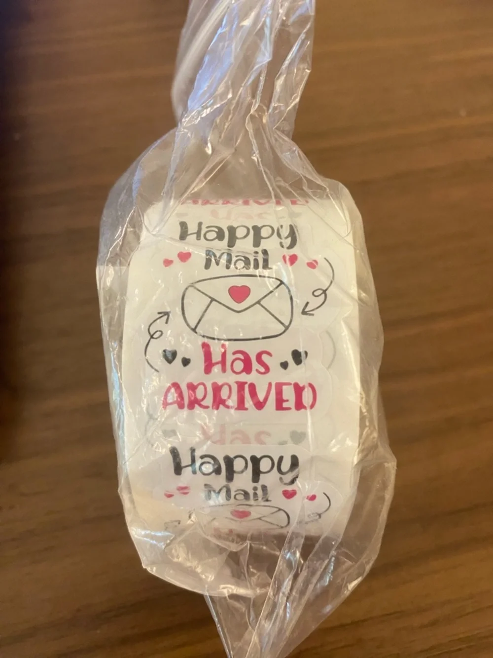 Happy Mail Has Arrived Sticker Roll - 500